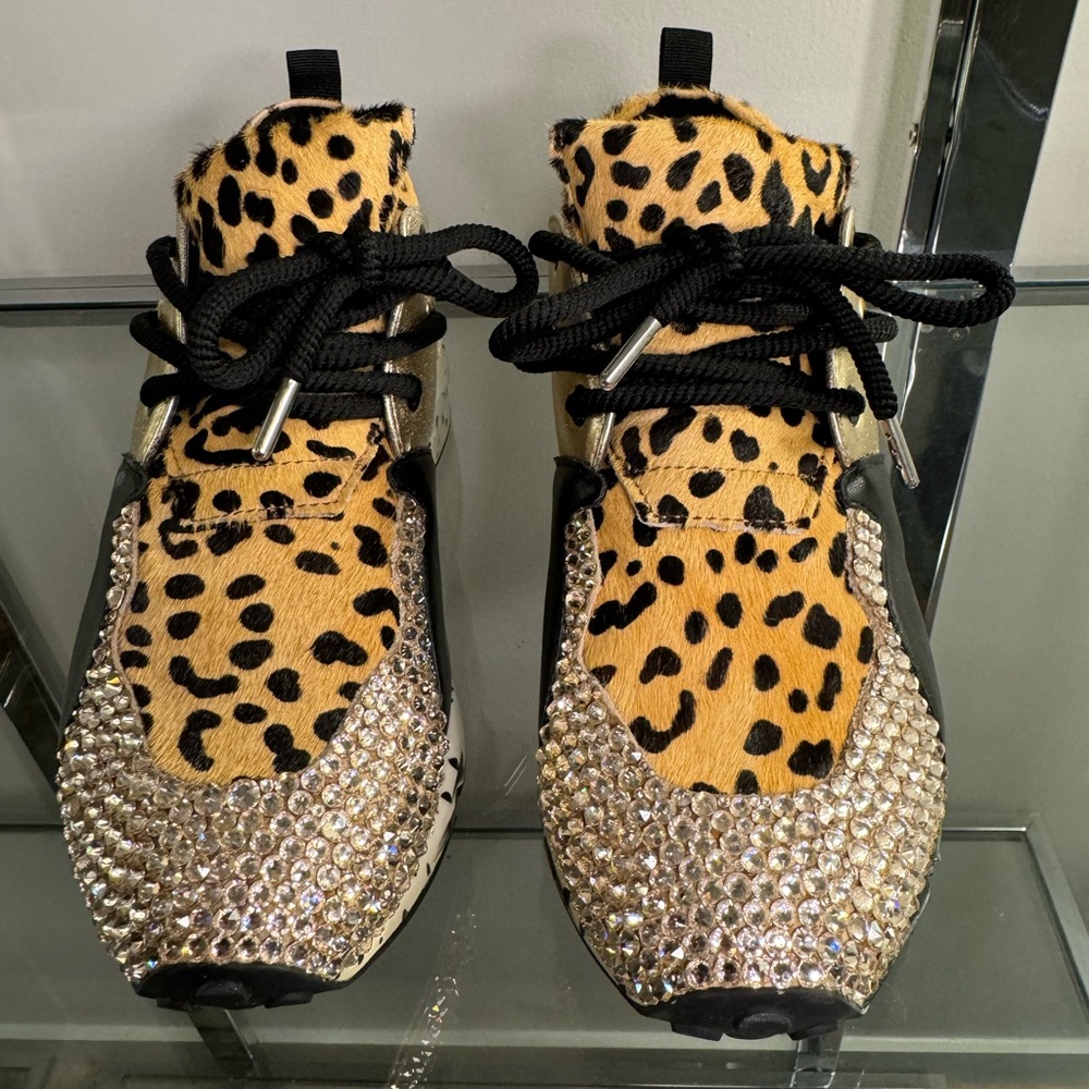 Steve Madden Leopard Sneakers